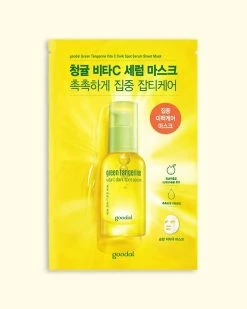 GOODAL Dry Green Tangerine Vita C Serum Mask