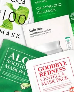 SOKO GLAM Acne + Sebum Controlling Sheet Mask Set