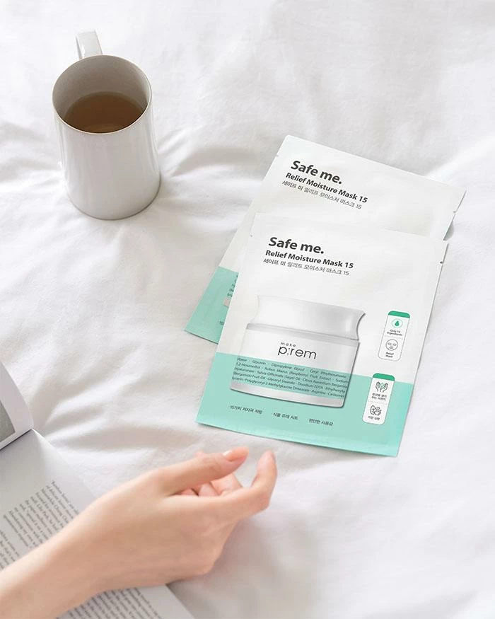 MAKE P:REM Dry Safe Me. Relief Moisture Mask 15