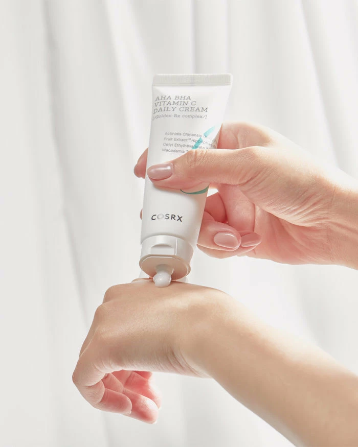 COSRX AHA/BHA Refresh Vitamin C Daily Cream Oily