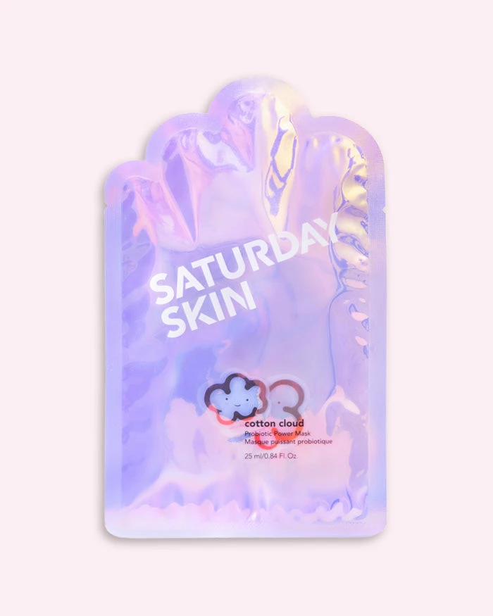 SATURDAY SKIN Cotton Cloud Probiotic Power Mask