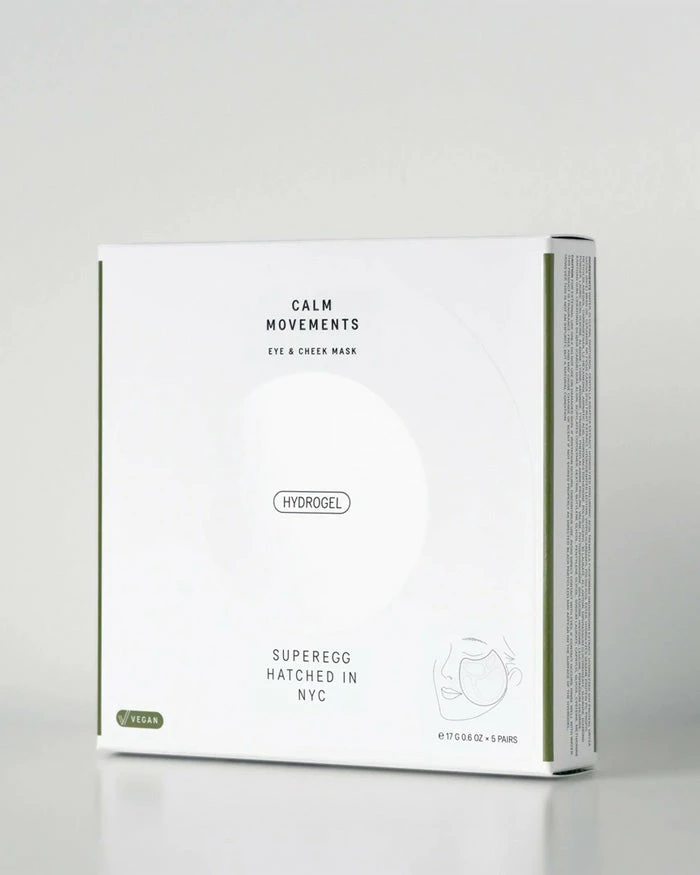 Superegg Calm Movements Eye & Cheek Mask (Set Of 5) Masks