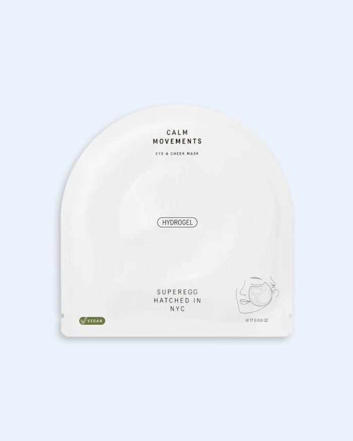 Superegg Calm Movements Eye & Cheek Mask (Set Of 5) Masks