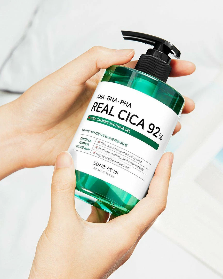 SOME BY MI Oily AHA-BHA-PHA Real Cica 92% Cool Calming Soothing Gel