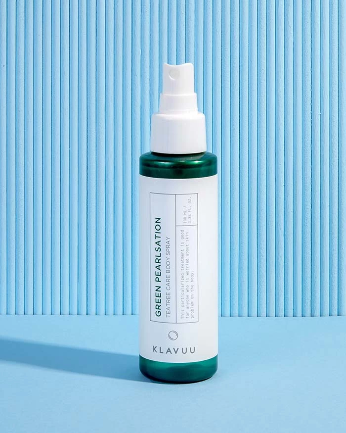 KLAVUU Oily Green Pearlsation Tea Tree Care Body Spray