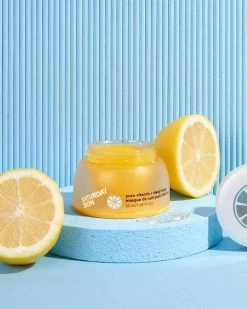 SATURDAY SKIN Yuzu Vitamin C Sleep Mask Dry