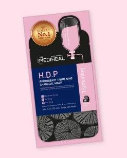 MEDIHEAL H.D.P Photoready Tightening Charcoal Mask (5 Pack)