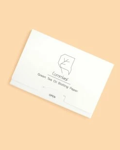 COMMLEAF Green Tea Oil Blotting Paper