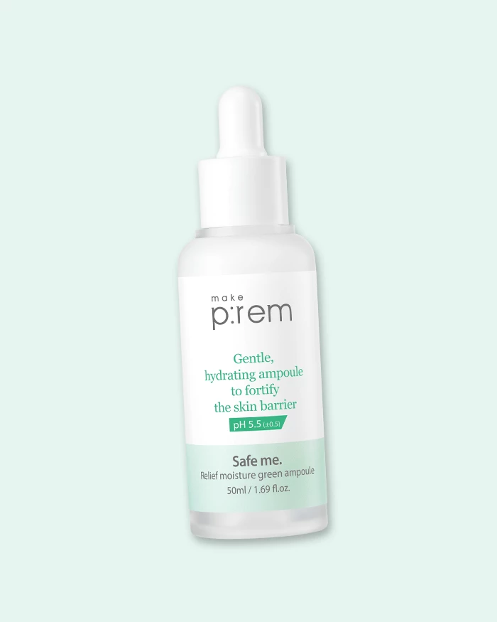 MAKE P:REM Safe Me. Relief Moisture Green Ampoule