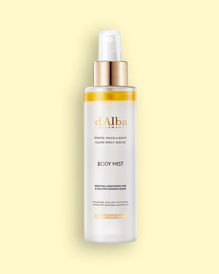 D'ALBA PIEDMONT White Truffle Body Glow Spray Serum Dry