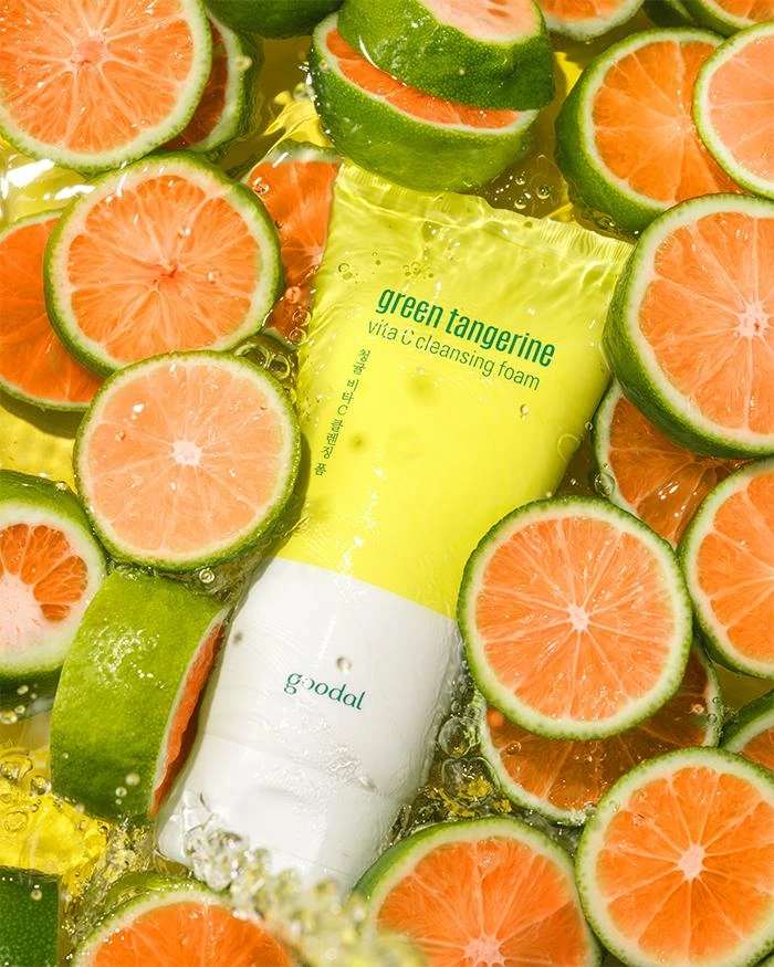 GOODAL Oily Green Tangerine Vita C Cleansing Foam