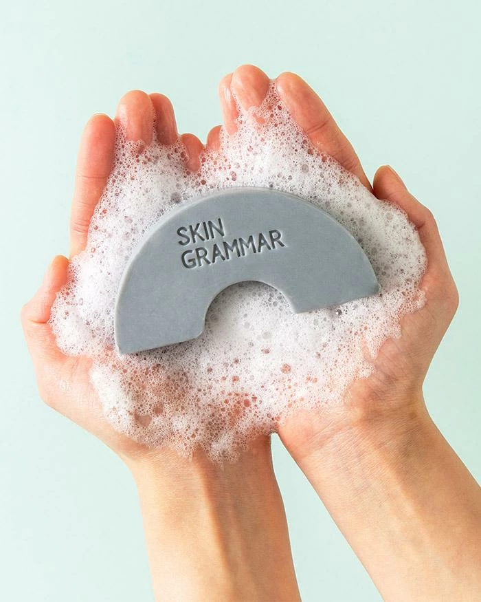 SKIN GRAMMAR Sweet & Gentle Shampoo Bar Chemical Exfoliators