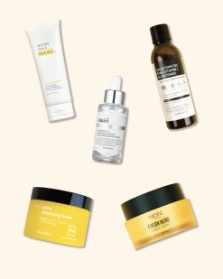 SOKO GLAM 5-Step Brightening Set Oily