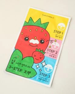 TONY MOLY Strawberry Seed 3-Step Nose Pack Redness